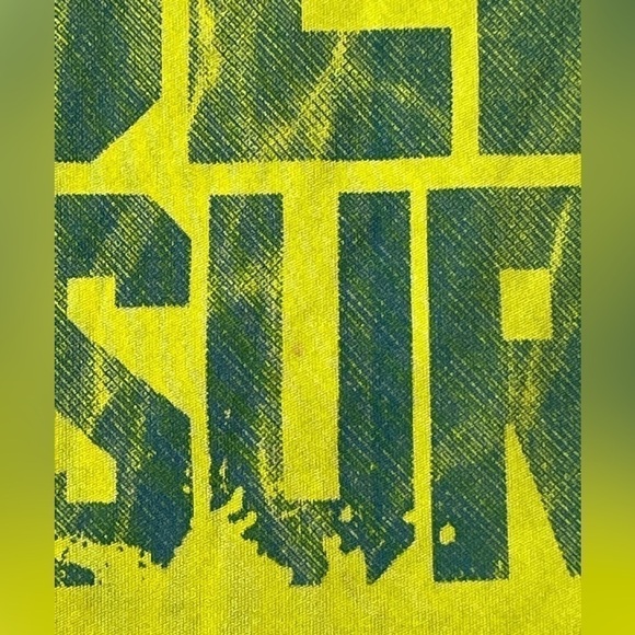 Athletic Works Drifit Athletic Boy’s Short Sleeved Yellow Top - Picture 3 of 4